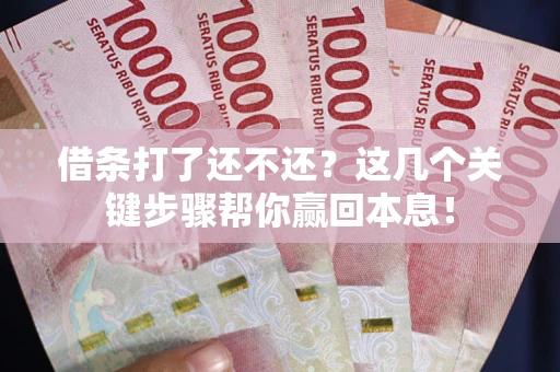 北京借条打了还不还？这几个关键步骤帮你赢回本息！