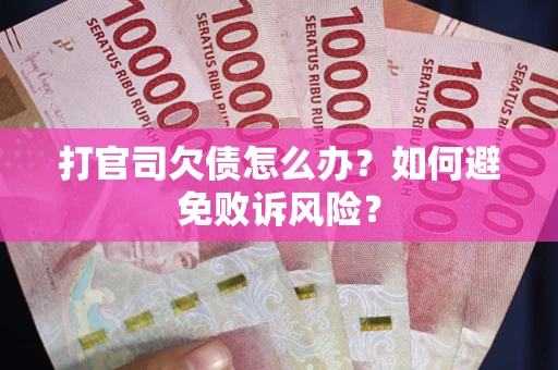 北京打官司欠债怎么办？如何避免败诉风险？
