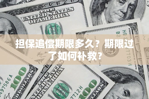 北京担保追偿期限多久？期限过了如何补救？