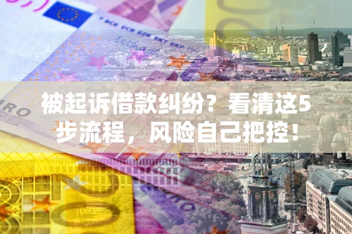 北京被起诉借款纠纷？看清这5步流程，风险自己把控！