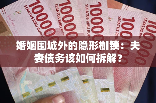 北京婚姻围城外的隐形枷锁：夫妻债务该如何拆解？